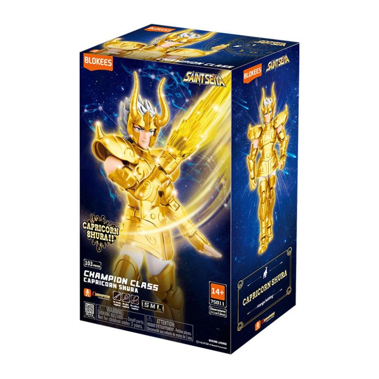 Blokees Saint Seiya - Classe campione Capricorno Shura - Shura del Capricorno