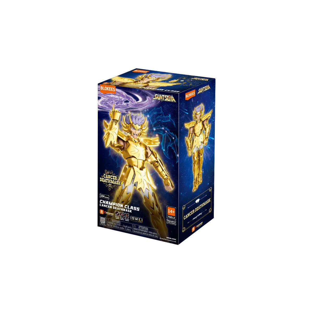 Blokees Saint Seiya - Deathmask del cancro di classe campione - Deathmask del cancro