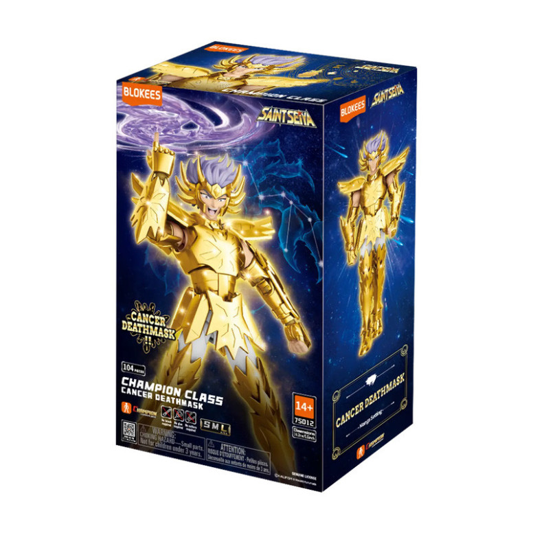 Blokees Saint Seiya - Deathmask del cancro di classe campione - Deathmask del cancro
