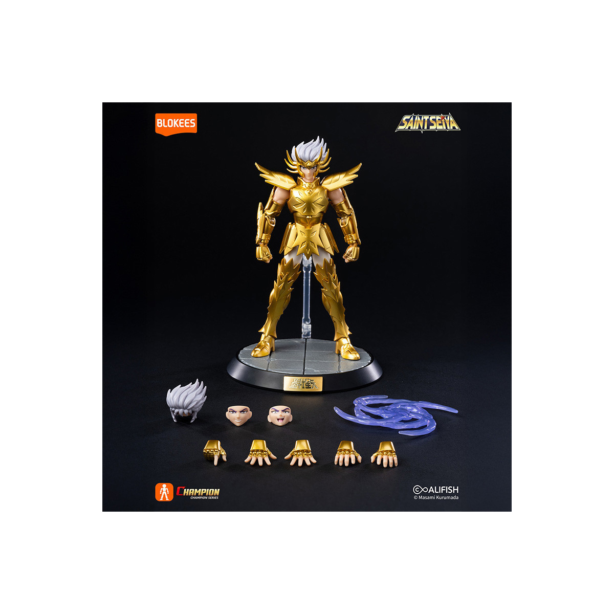 Blokees Saint Seiya - Deathmask del cancro di classe campione - Deathmask del cancro