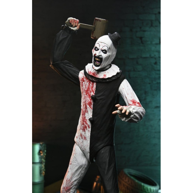 copia di Neca Terrifier 2 - Ultimate Art il clown e la piccola ragazza pallida