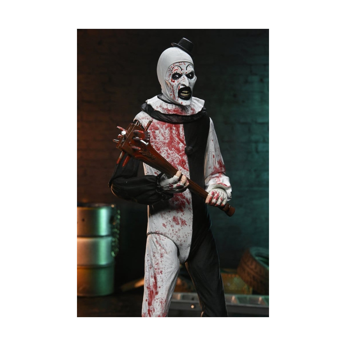 copia di Neca Terrifier 2 - Ultimate Art il clown e la piccola ragazza pallida