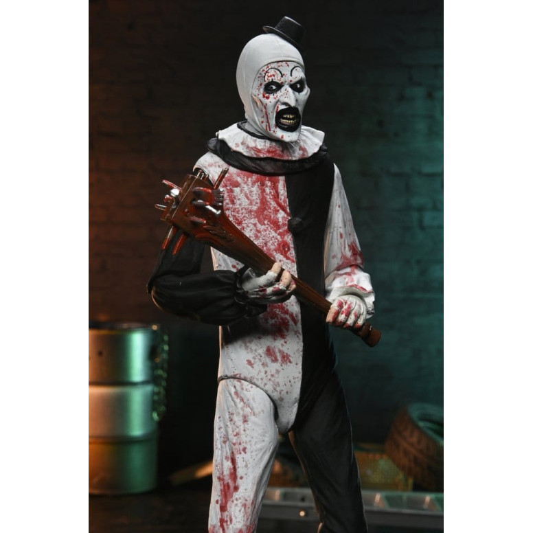 copia di Neca Terrifier 2 - Ultimate Art il clown e la piccola ragazza pallida