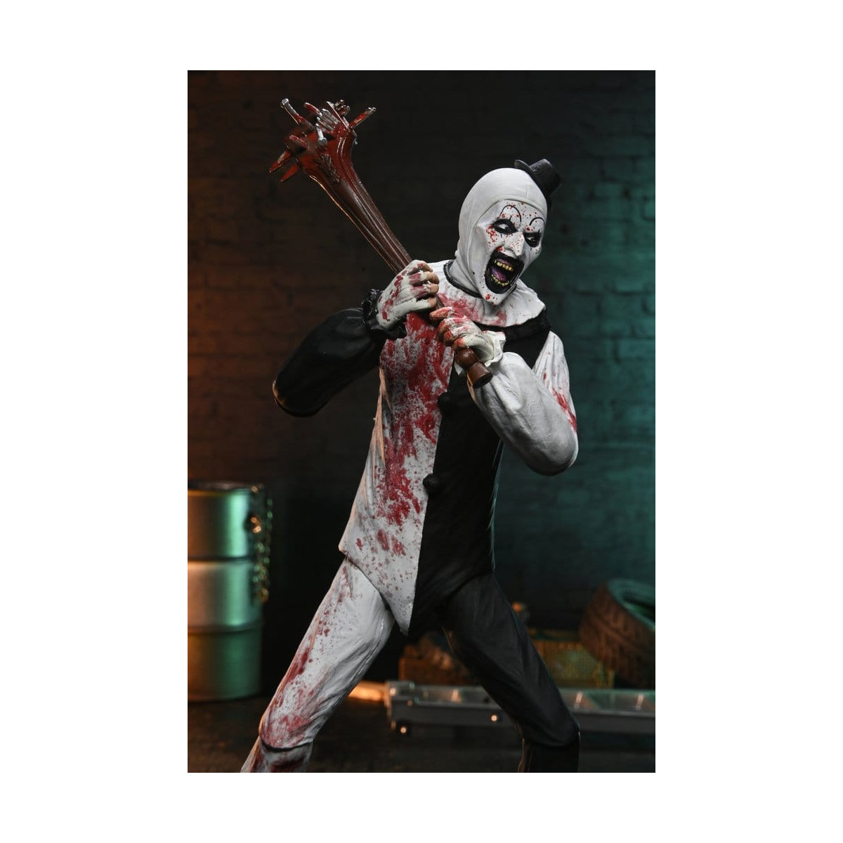 copia di Neca Terrifier 2 - Ultimate Art il clown e la piccola ragazza pallida