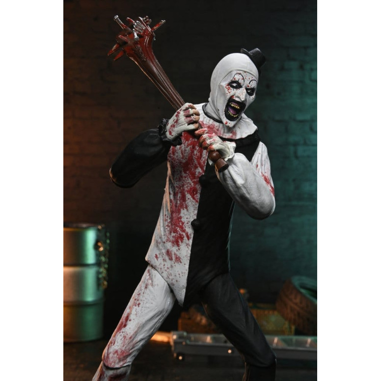 copia di Neca Terrifier 2 - Ultimate Art il clown e la piccola ragazza pallida