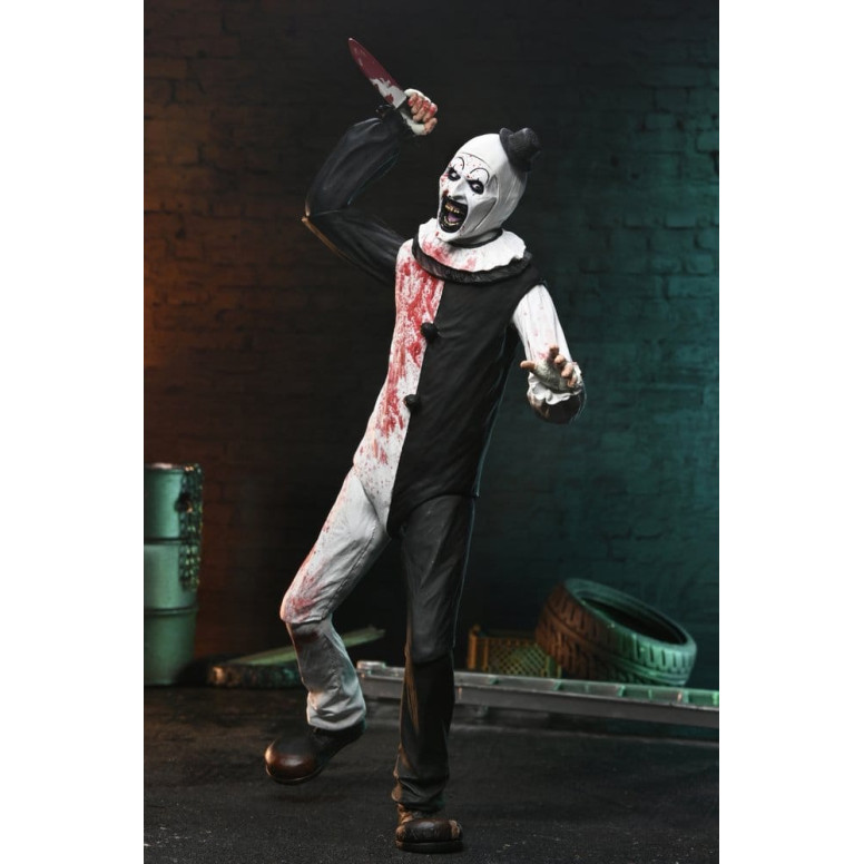 copia di Neca Terrifier 2 - Ultimate Art il clown e la piccola ragazza pallida