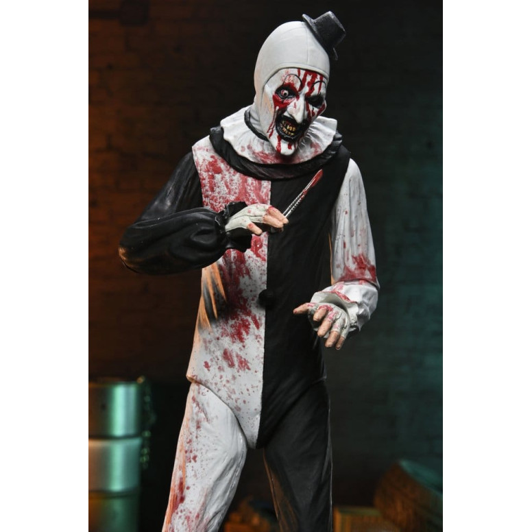 copia di Neca Terrifier 2 - Ultimate Art il clown e la piccola ragazza pallida
