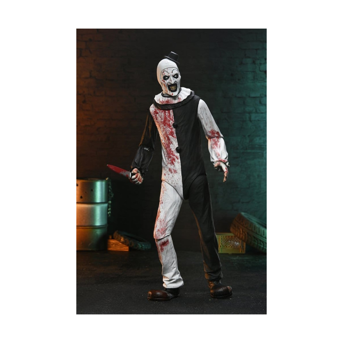 copia di Neca Terrifier 2 - Ultimate Art il clown e la piccola ragazza pallida