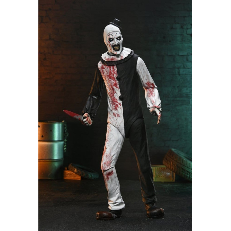 copia di Neca Terrifier 2 - Ultimate Art il clown e la piccola ragazza pallida