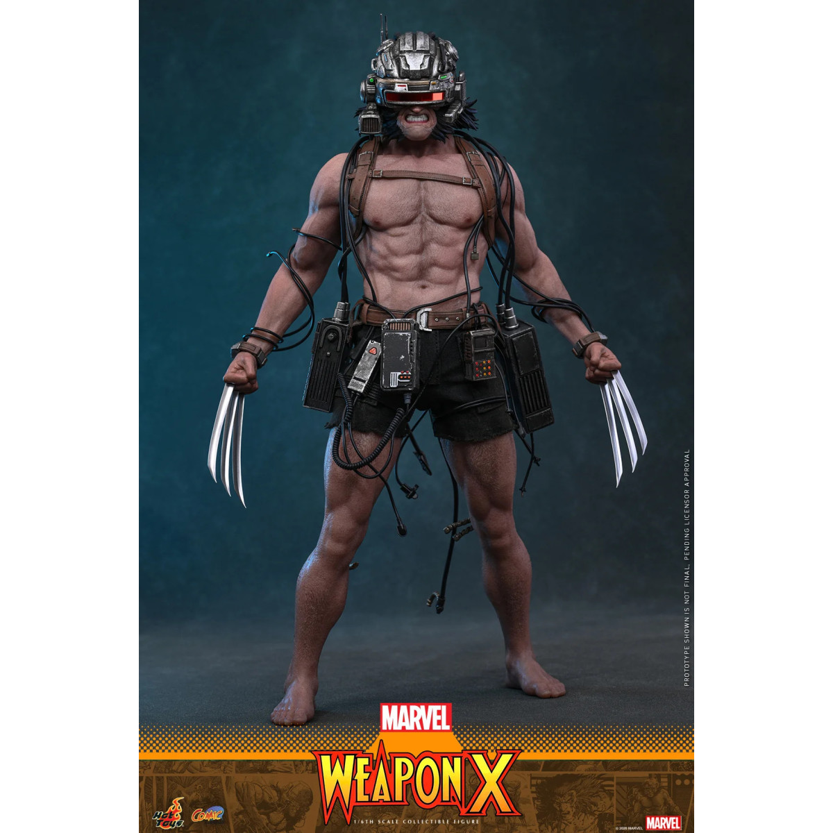 Hot Toys Marvel - Arma X - Capolavoro dei fumetti 1/6