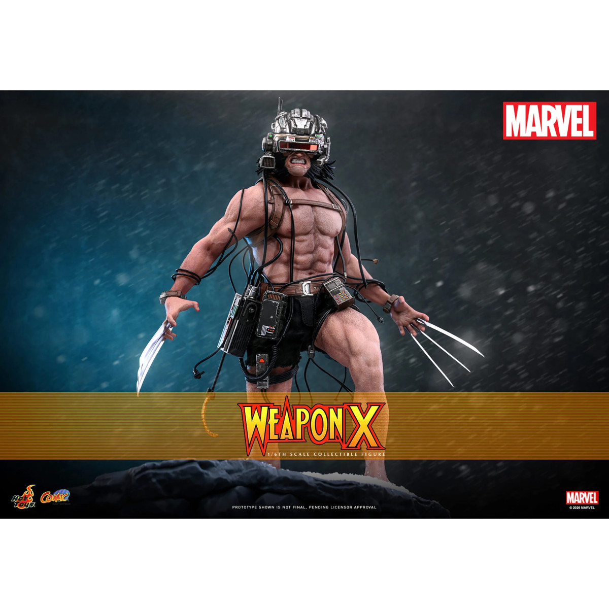 Hot Toys Marvel - Arma X - Capolavoro dei fumetti 1/6