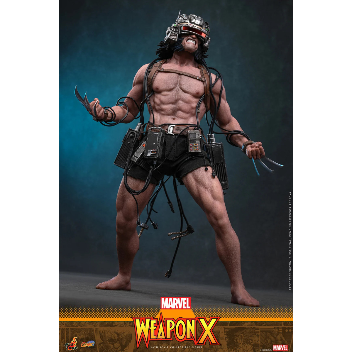 Hot Toys Marvel - Arma X - Capolavoro dei fumetti 1/6