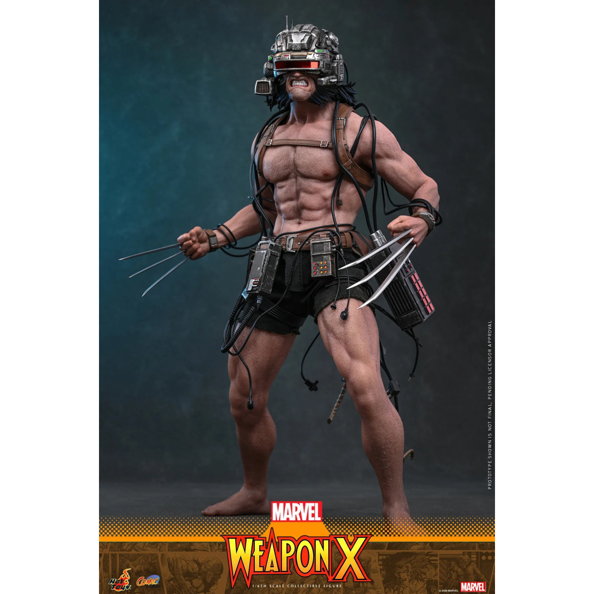 Hot Toys Marvel - Arma X - Capolavoro dei fumetti 1/6