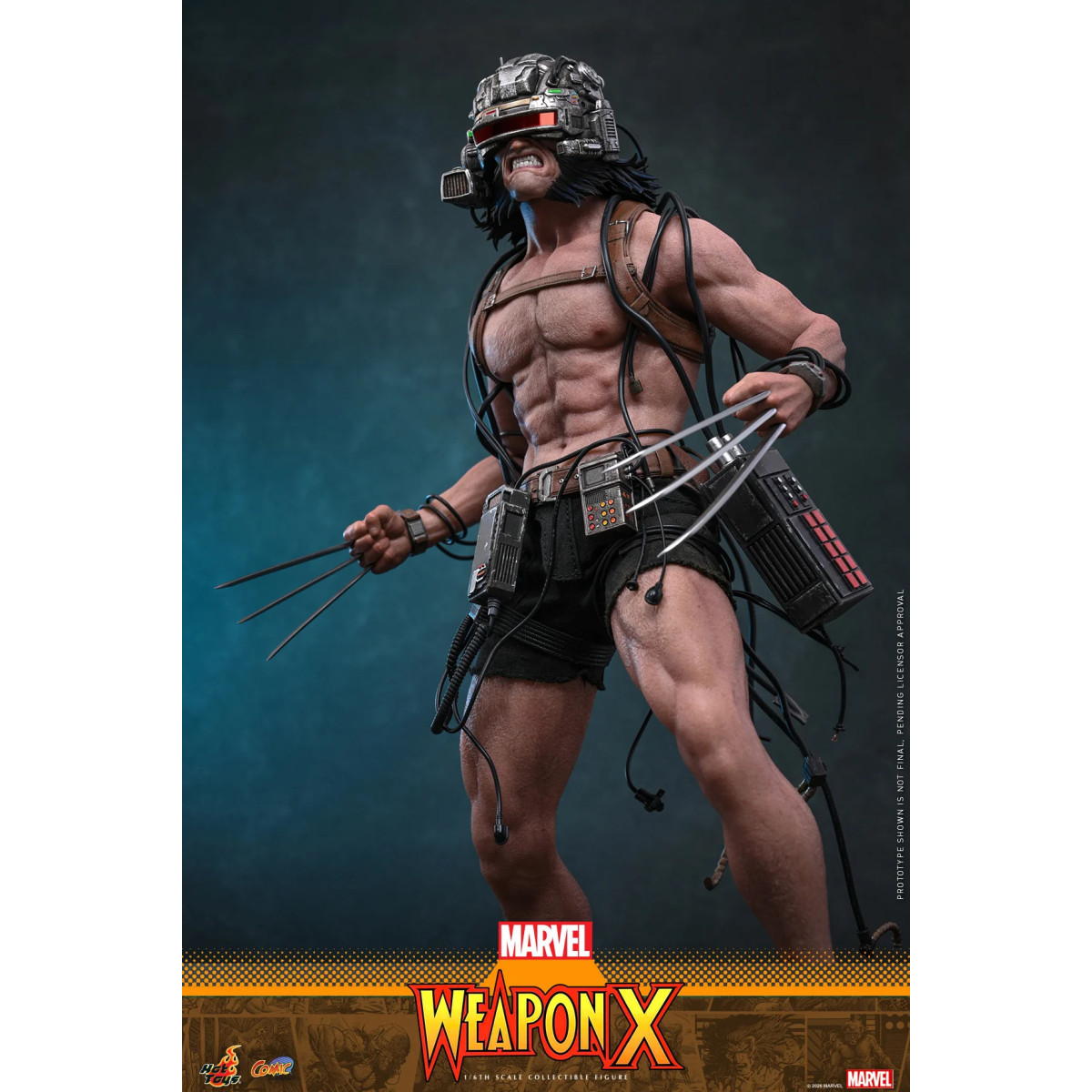 Hot Toys Marvel - Arma X - Capolavoro dei fumetti 1/6
