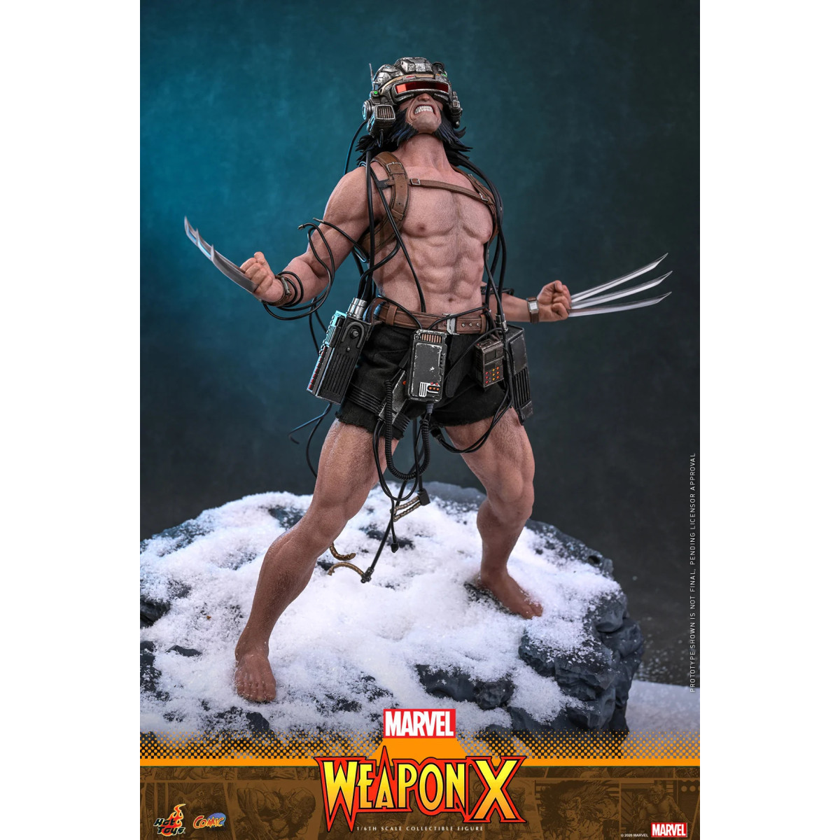 Hot Toys Marvel - Arma X - Capolavoro dei fumetti 1/6