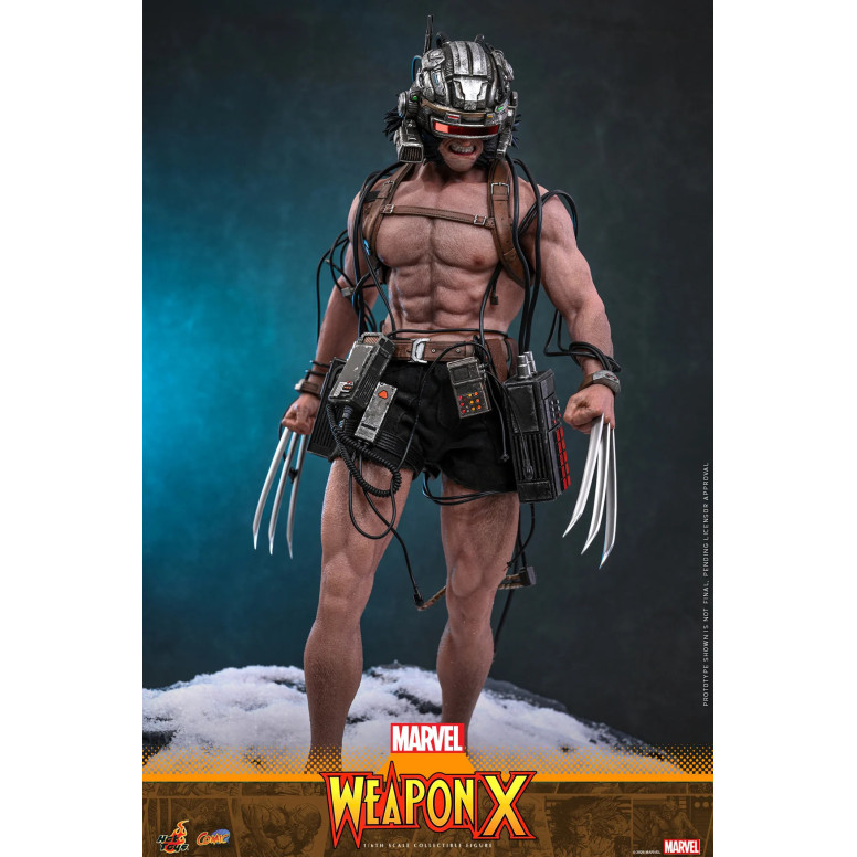 Hot Toys Marvel - Arma X - Capolavoro dei fumetti 1/6