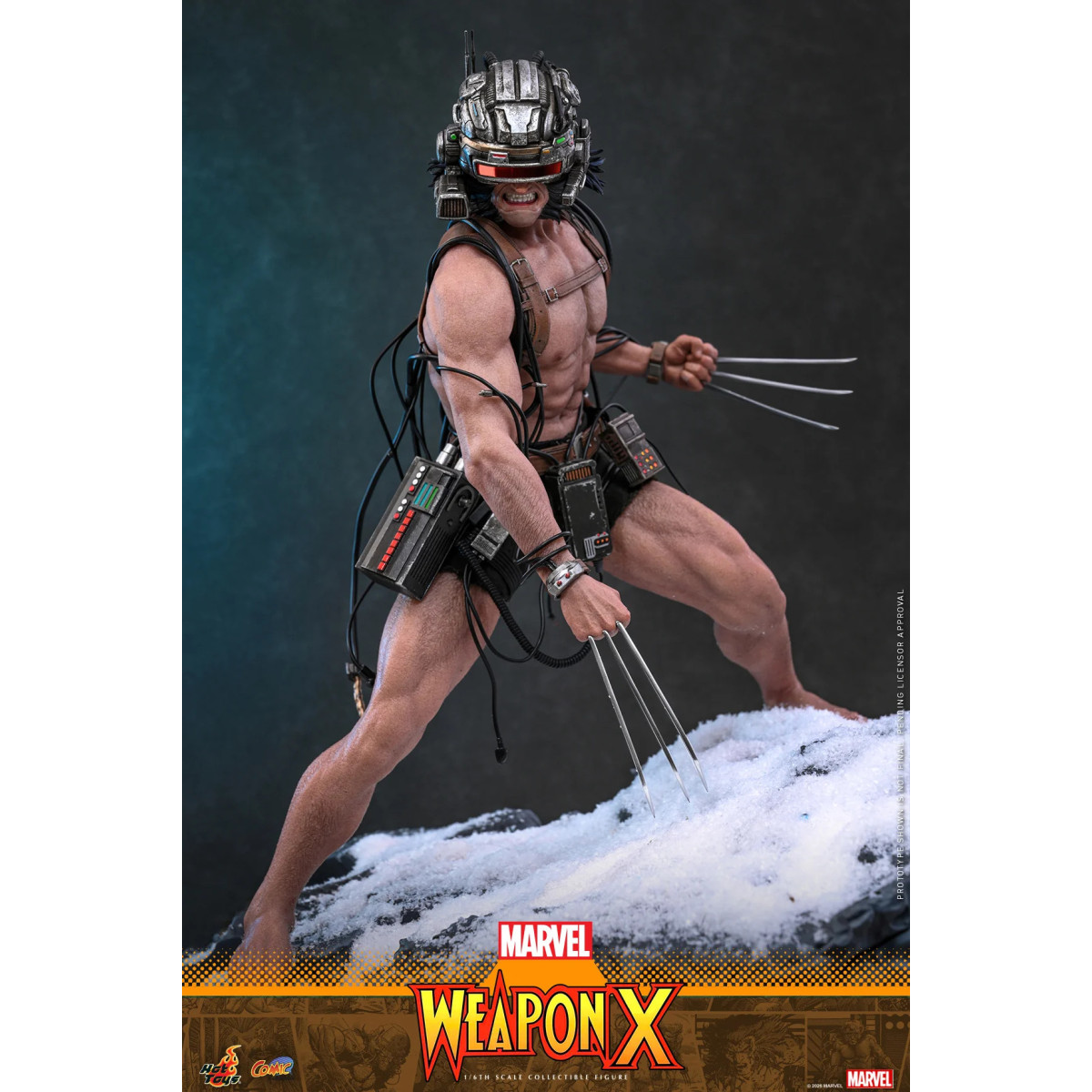 Hot Toys Marvel - Arma X - Capolavoro dei fumetti 1/6