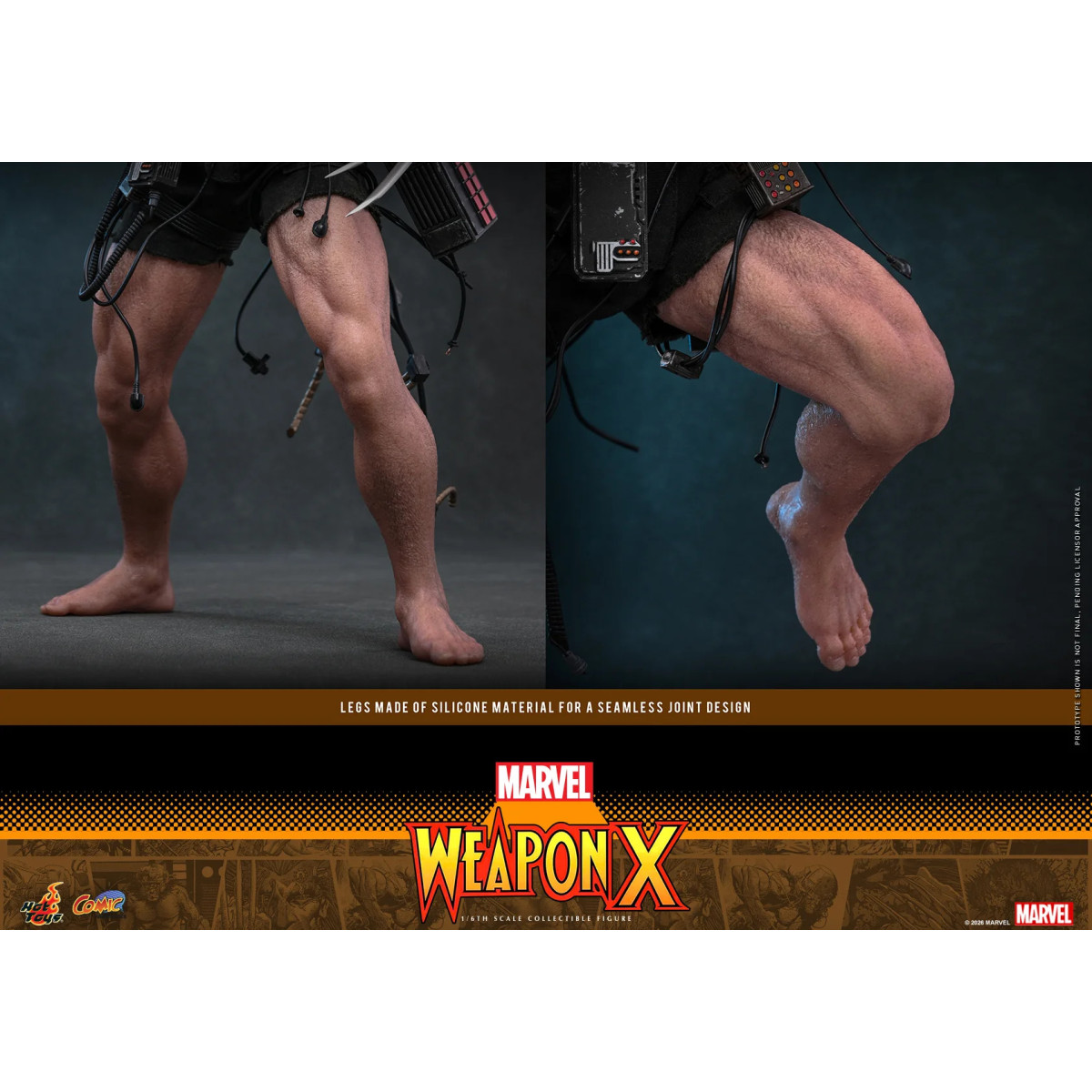 Hot Toys Marvel - Arma X - Capolavoro dei fumetti 1/6