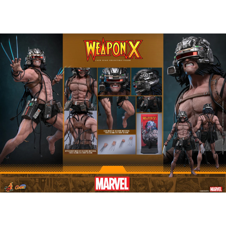 Hot Toys Marvel - Arma X - Capolavoro dei fumetti 1/6