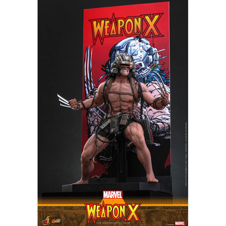 Hot Toys Marvel - Arma X - Capolavoro dei fumetti 1/6