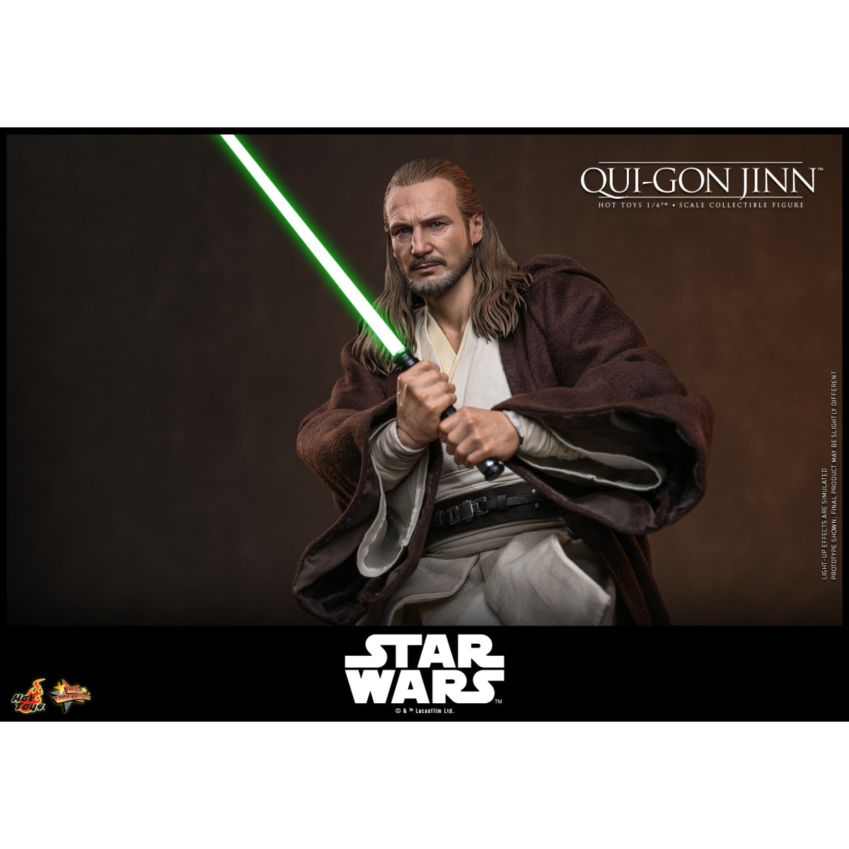 Hot Toys Star Wars La minaccia fantasma - Qui-Gon Jinn 1/6 MMS880