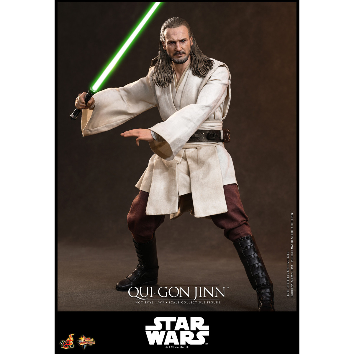 Hot Toys Star Wars La minaccia fantasma - Qui-Gon Jinn 1/6 MMS880