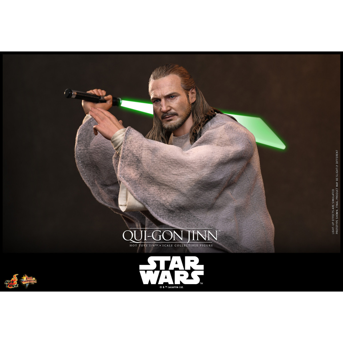 Hot Toys Star Wars La minaccia fantasma - Qui-Gon Jinn 1/6 MMS880