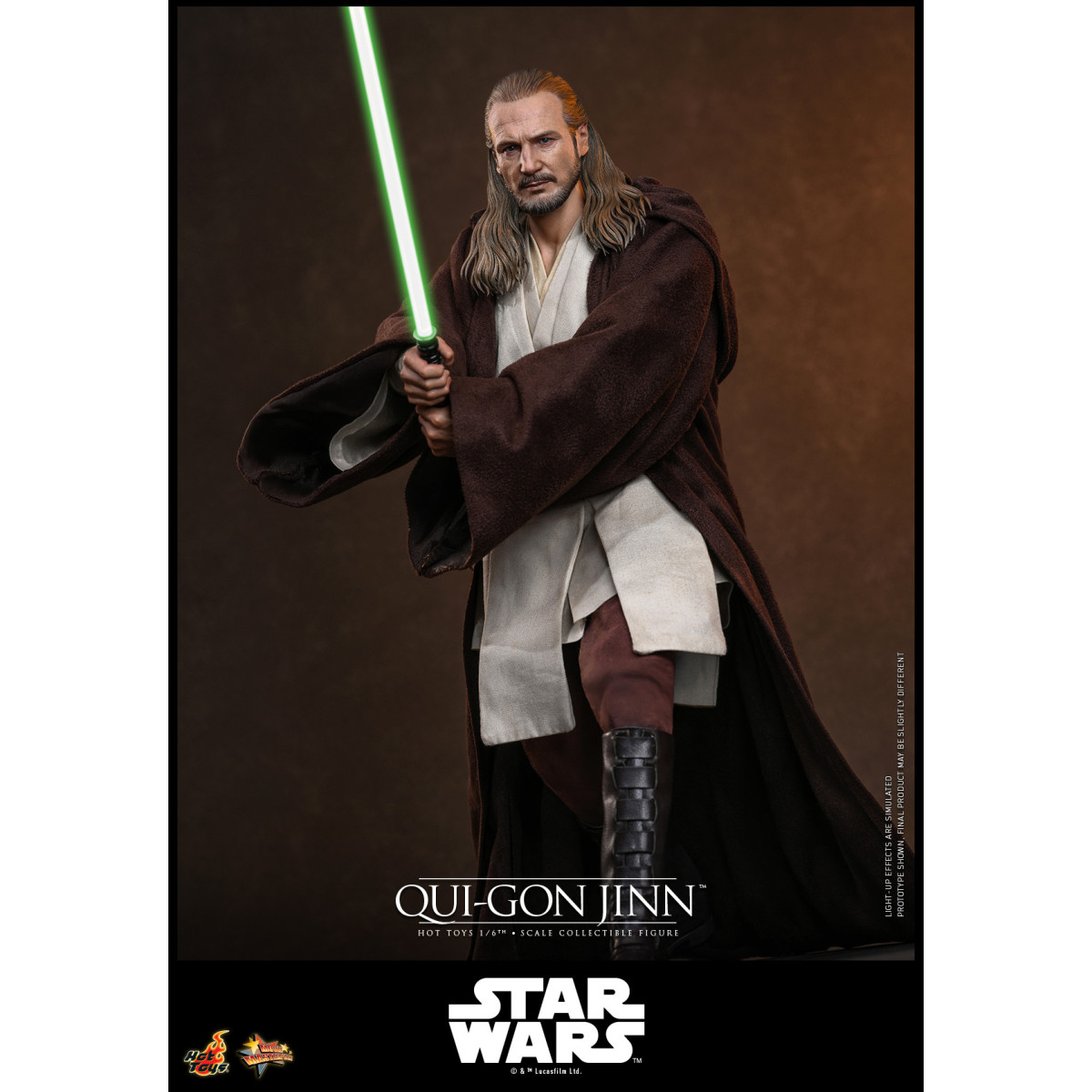 Hot Toys Star Wars La minaccia fantasma - Qui-Gon Jinn 1/6 MMS880