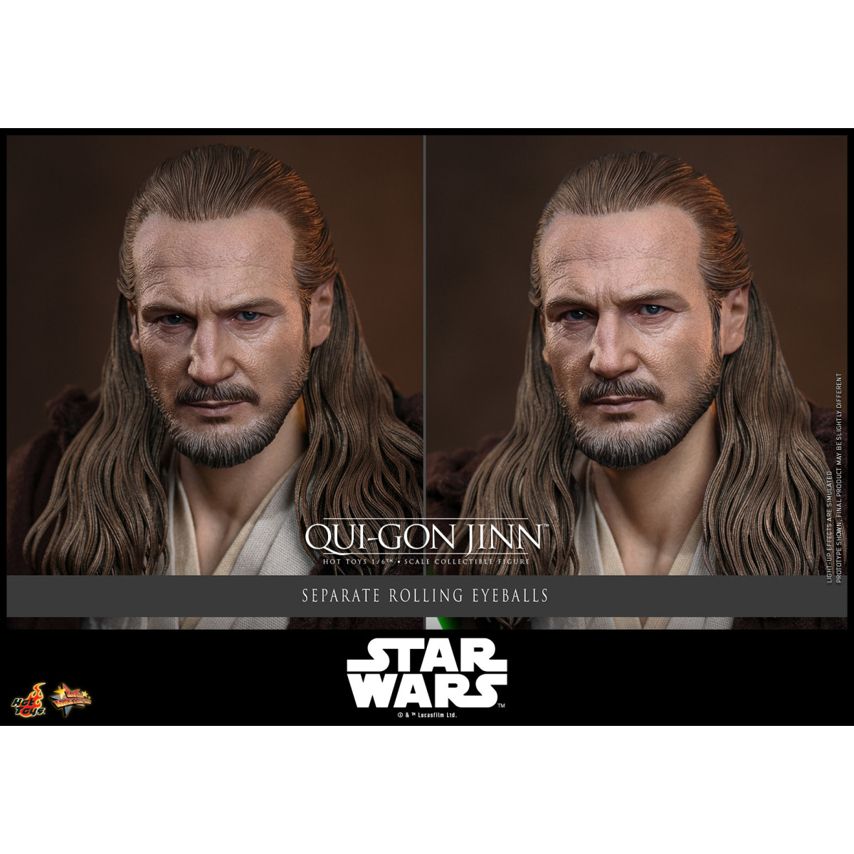Hot Toys Star Wars La minaccia fantasma - Qui-Gon Jinn 1/6 MMS880