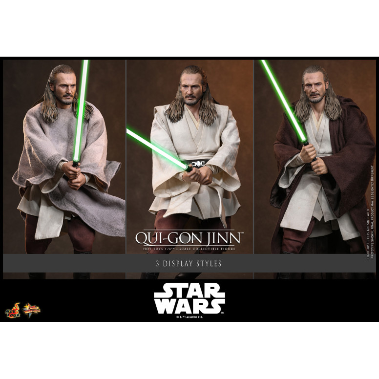 Hot Toys Star Wars La minaccia fantasma - Qui-Gon Jinn 1/6 MMS880
