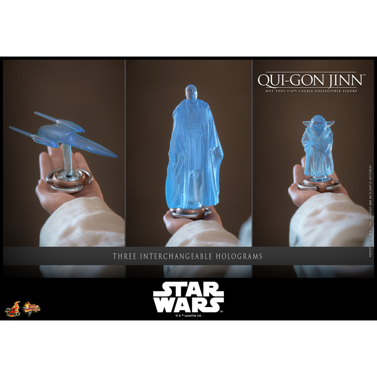 Hot Toys Star Wars La minaccia fantasma - Qui-Gon Jinn 1/6 MMS880