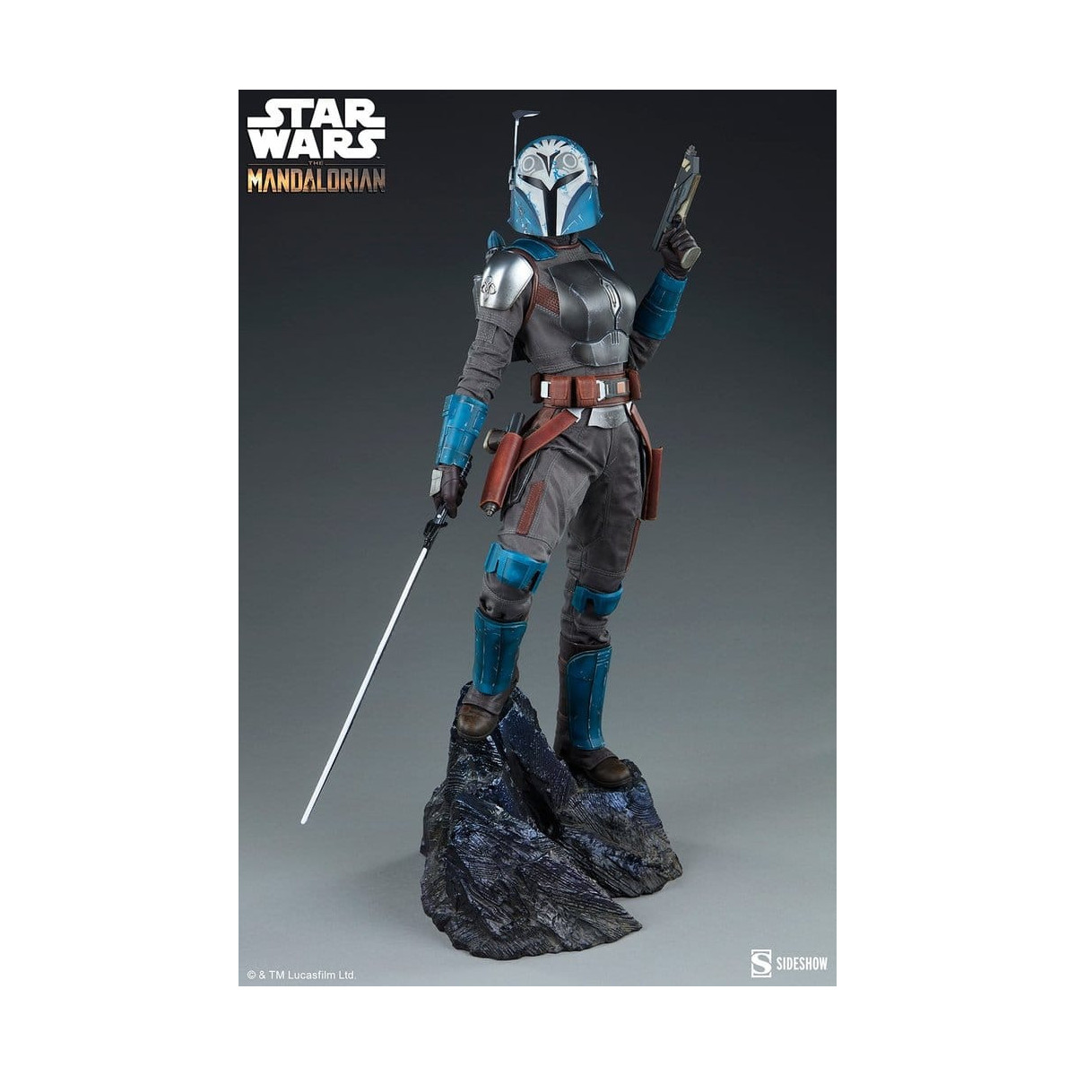 Sideshow Star Wars - Bo-Katan Kryze (Edizione da collezione) Formato Premium Mixed Media 1/4 - Il Mandaloriano