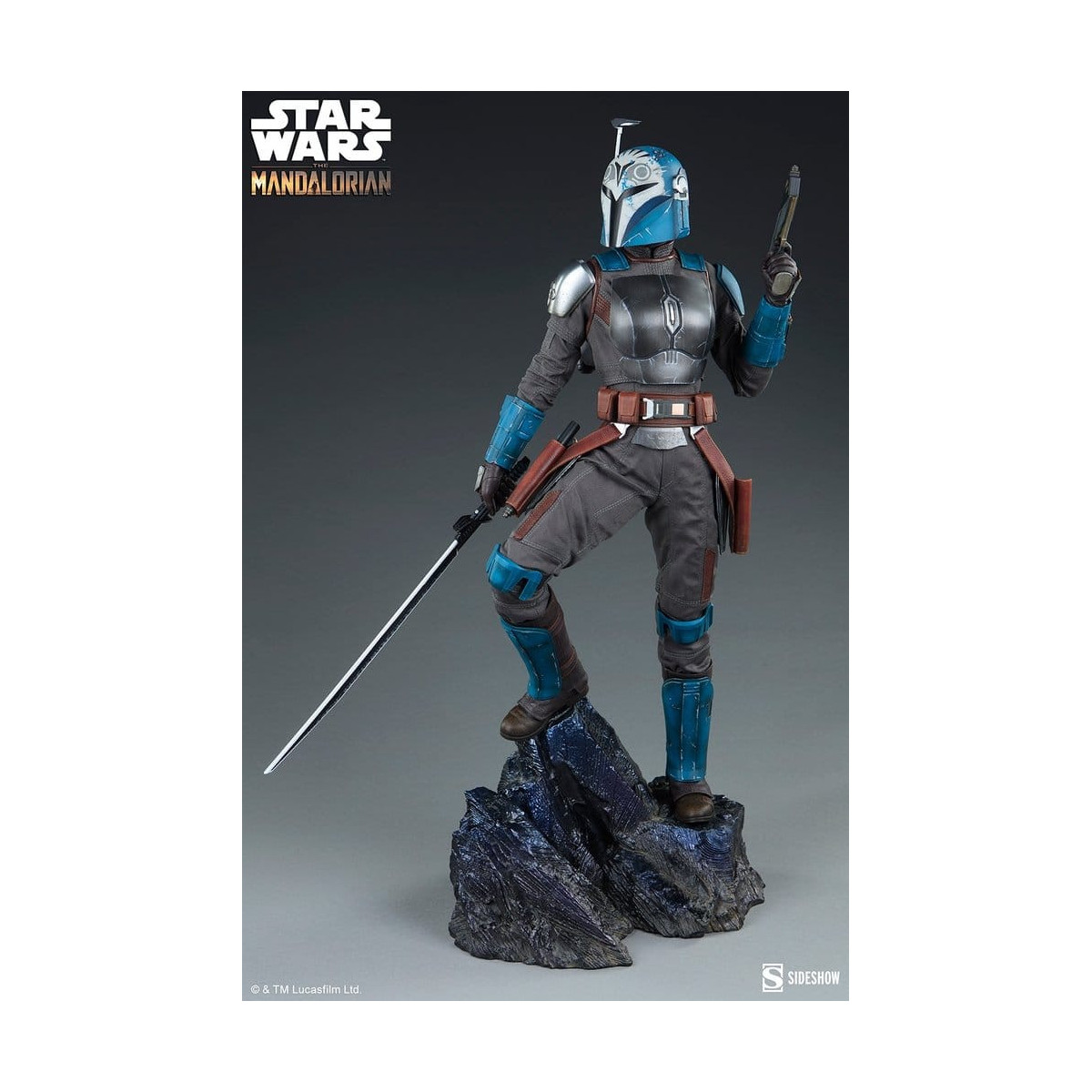 Sideshow Star Wars - Bo-Katan Kryze (Edizione da collezione) Formato Premium Mixed Media 1/4 - Il Mandaloriano