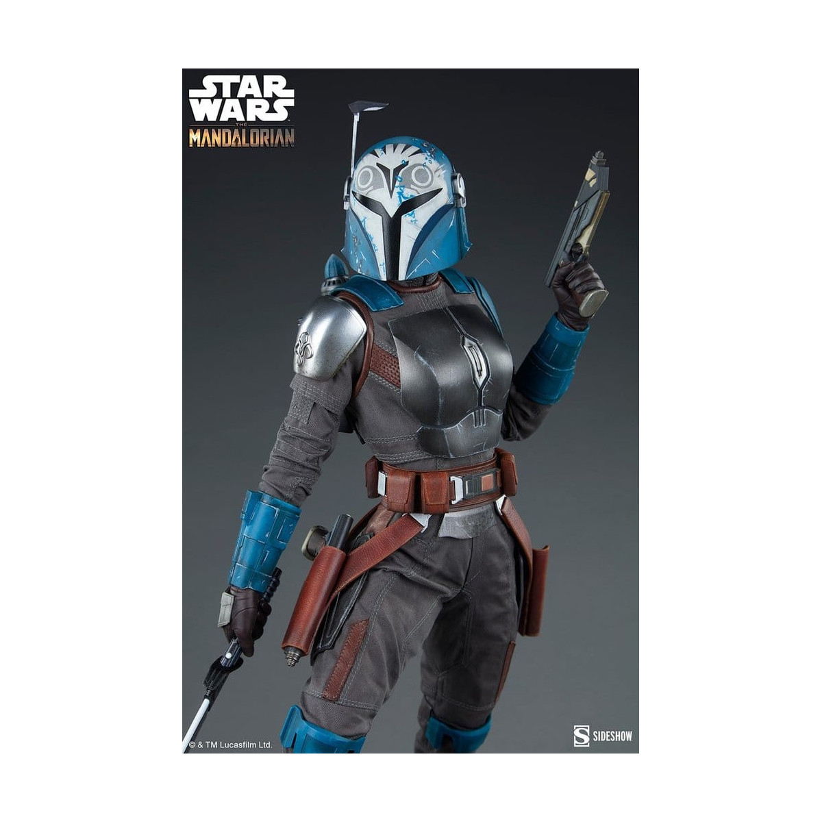 Sideshow Star Wars - Bo-Katan Kryze (Edizione da collezione) Formato Premium Mixed Media 1/4 - Il Mandaloriano