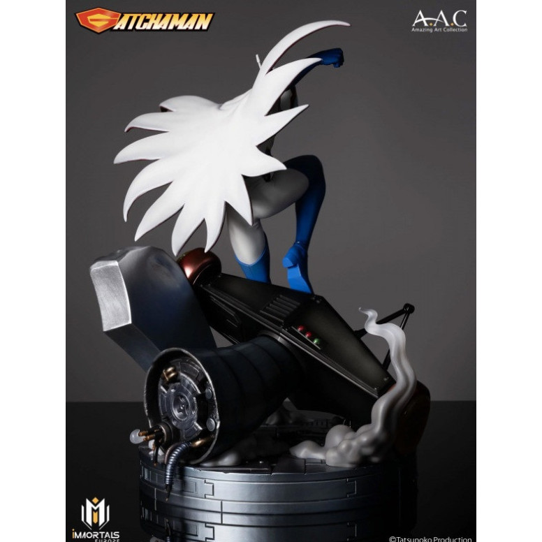 Immortals Collectibles Gatachman - Ken L'Aquila Il Leader Del Team Ninja Scienza - Amazing Art Collection 1/7