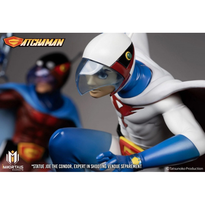 Immortals Collectibles Gatachman - Ken L'Aquila Il Leader Del Team Ninja Scienza - Amazing Art Collection 1/7