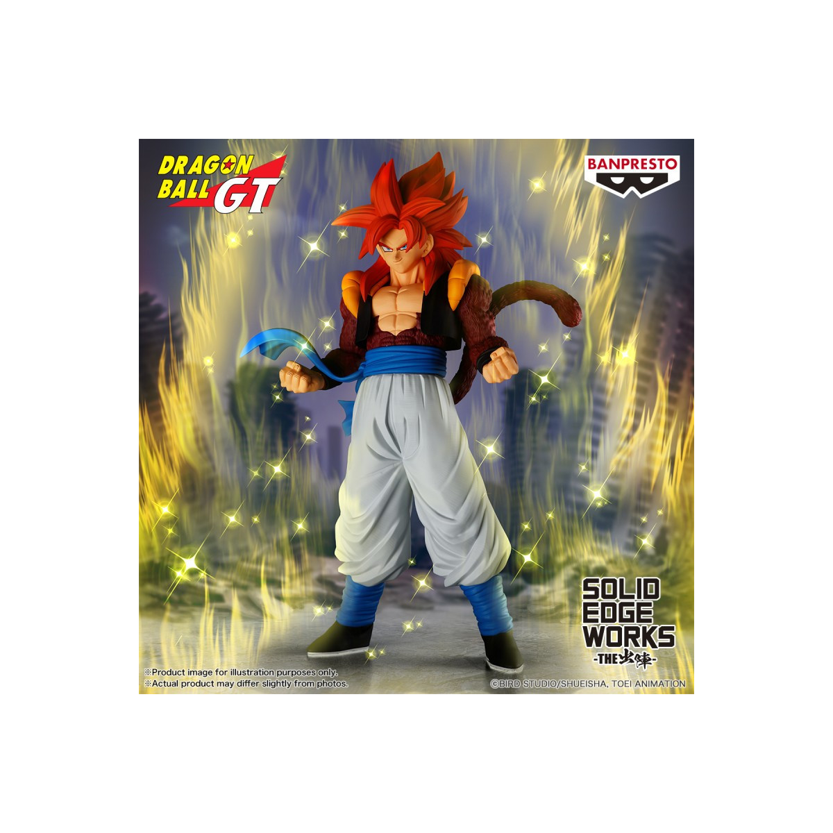 Banpresto - Dragon Ball GT - Opere Solid Edge - Gogeta