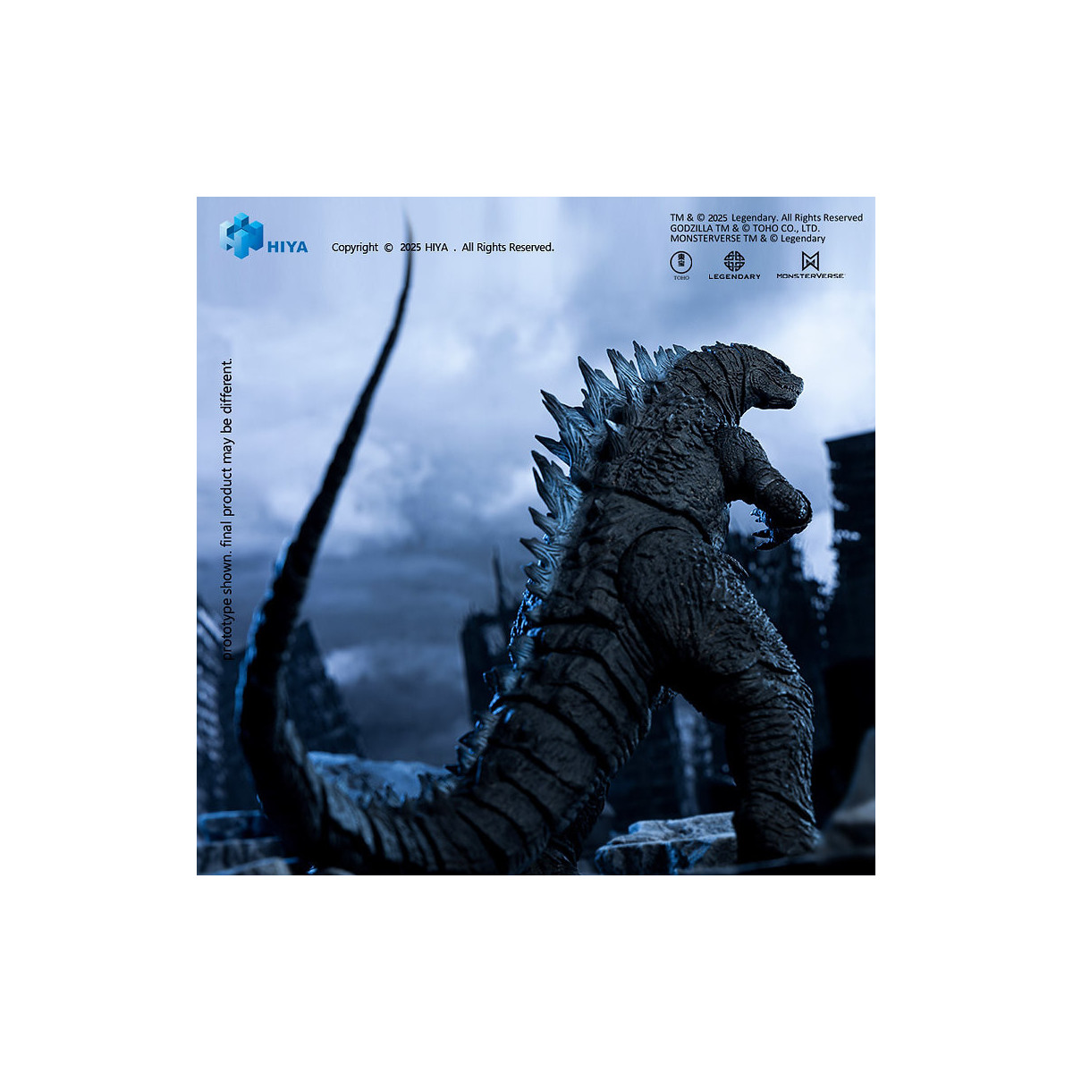 HIYA TOYS - Exquisite Basic Series 1/12 - Godzilla 2014 Translucent Ver.