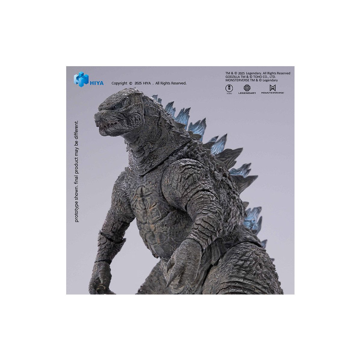 HIYA TOYS - Exquisite Basic Series 1/12 - Godzilla 2014 Translucent Ver.