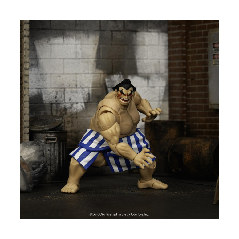 Jada Toys - E.HONDA 1/12 - Ultra Street Fighter II: Gli sfidanti finali - Serie 5
