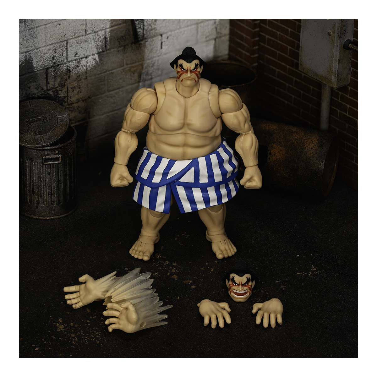 Jada Toys - E.HONDA 1/12 - Ultra Street Fighter II: Gli sfidanti finali - Serie 5