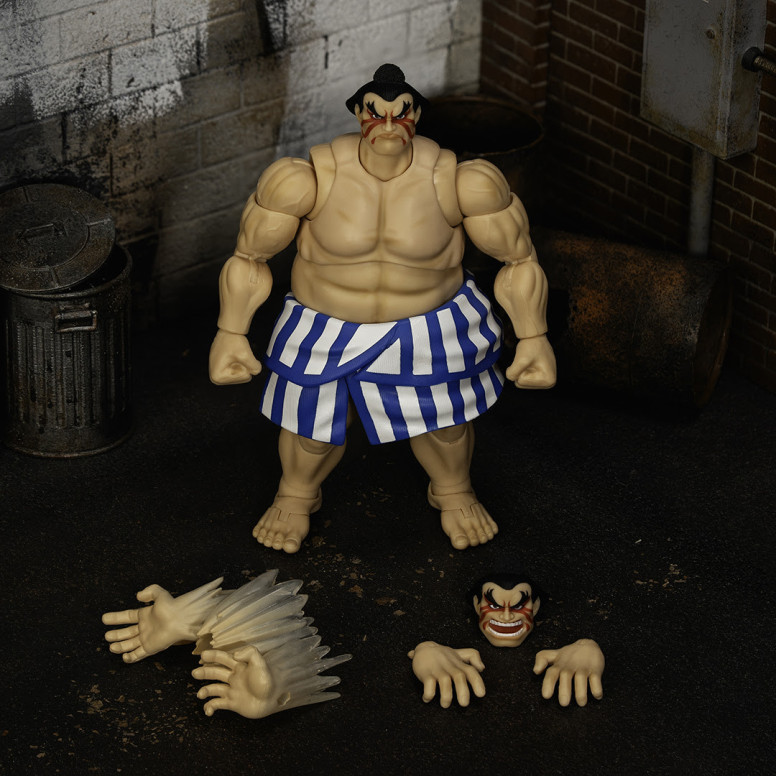 Jada Toys - E.HONDA 1/12 - Ultra Street Fighter II: Gli sfidanti finali - Serie 5