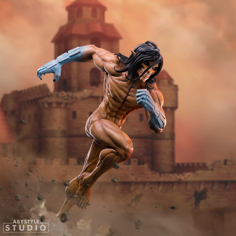 Abystyle - ATTACK ON TITAN - Collezione di super figure di Eren Titan Form