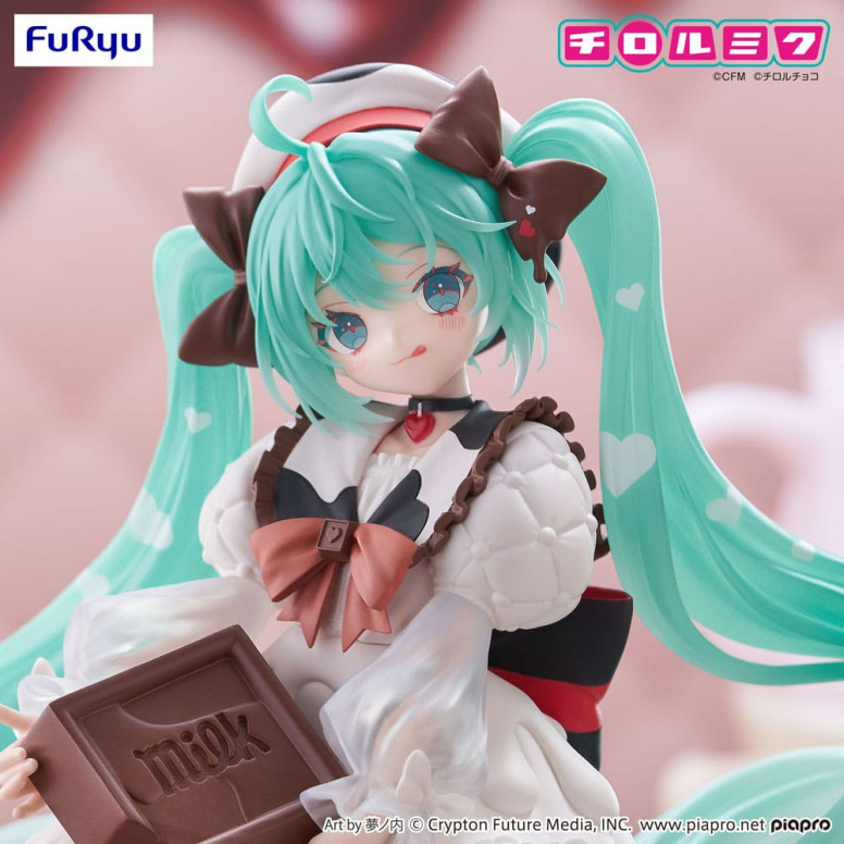 Furyu Trio-Try-iT - Hatsune Miku Latte Ver. - Hatsune Miku x Tirol Choco