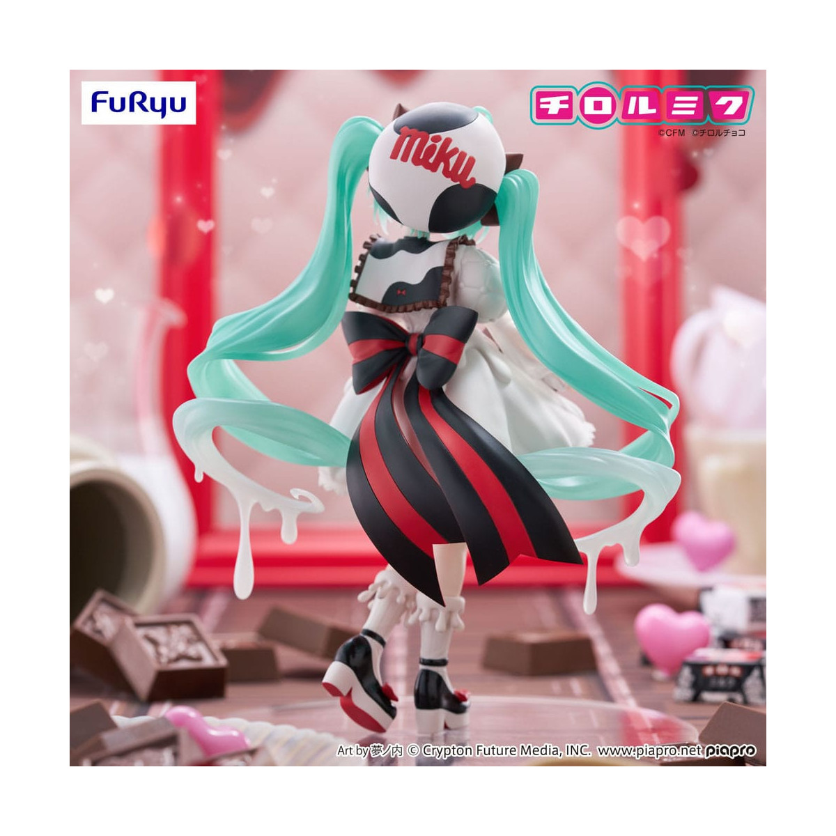 Furyu Trio-Try-iT - Hatsune Miku Latte Ver. - Hatsune Miku x Tirol Choco