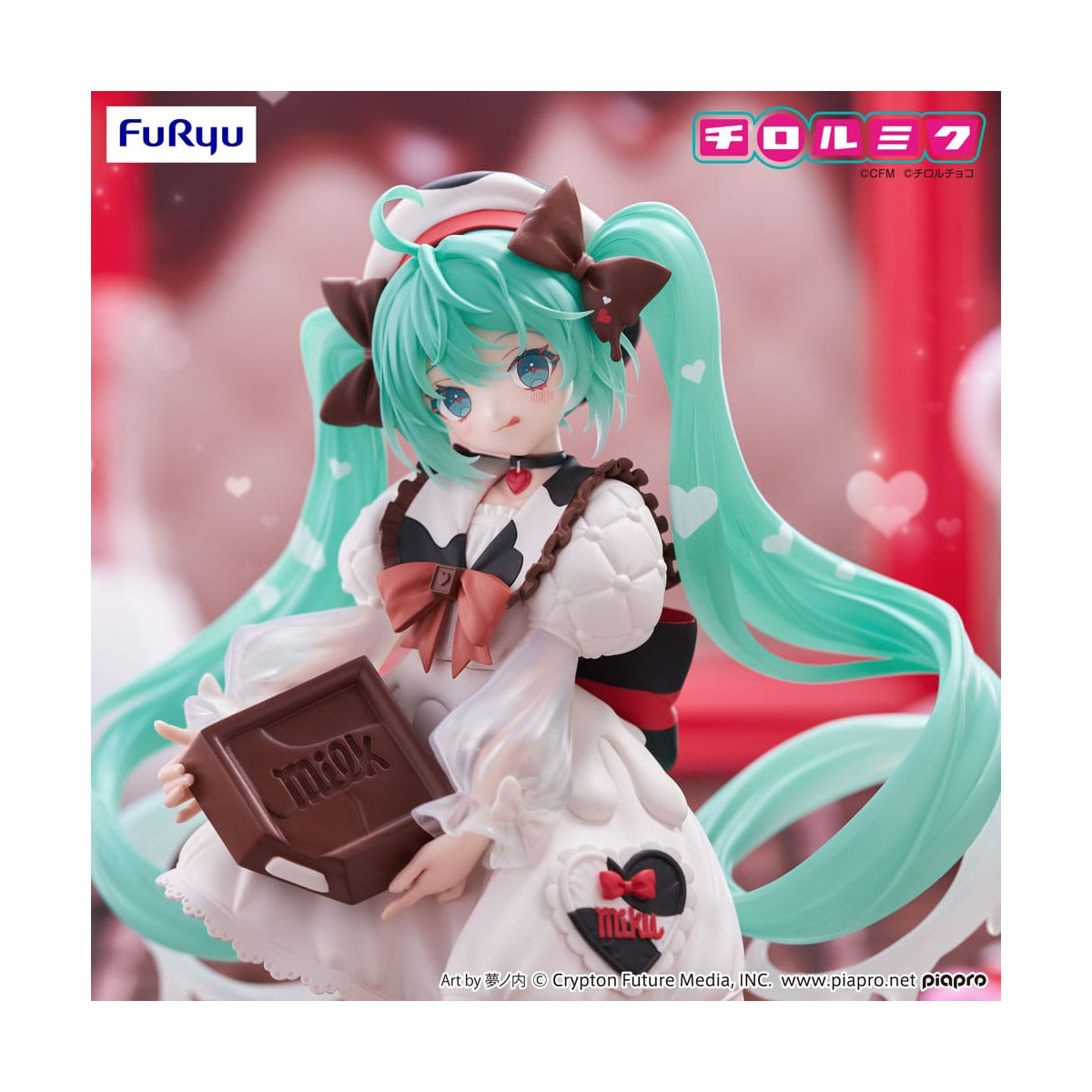 Furyu Trio-Try-iT - Hatsune Miku Latte Ver. - Hatsune Miku x Tirol Choco