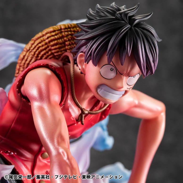 Megahouse One Piece Ritratto dei Pirati - P.O.P. Monkey D. Luffy Gear 2 Edizione Limitata