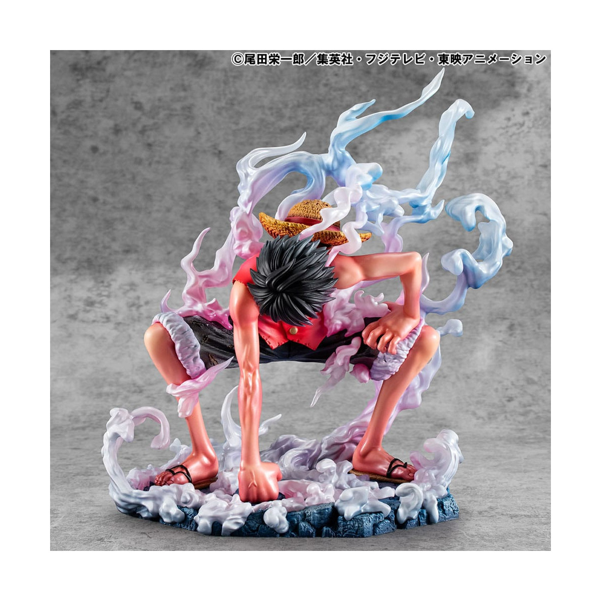 Megahouse One Piece Ritratto dei Pirati - P.O.P. Monkey D. Luffy Gear 2 Edizione Limitata