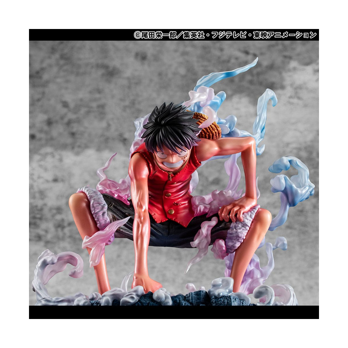 Megahouse One Piece Ritratto dei Pirati - P.O.P. Monkey D. Luffy Gear 2 Edizione Limitata