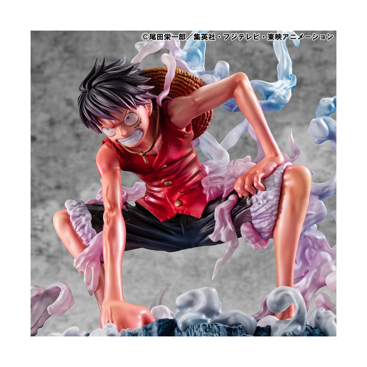 Megahouse One Piece Ritratto dei Pirati - P.O.P. Monkey D. Luffy Gear 2 Edizione Limitata